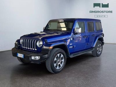 Usata Jeep Wrangler 272 CV (200 kW) 2019 Blu SUV