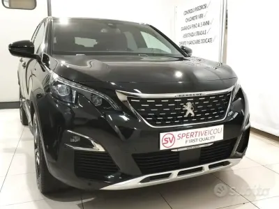 Usata Peugeot 3008 GT-line 131 CV (96 kW) 2018 Nero SUV