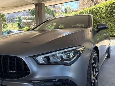 Usata Mercedes CLA35 AMG AMG 306 CV (225 kW) 2020 Grigio Coupé