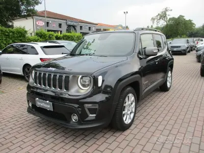 Usata Jeep Renegade Limited 150 CV (110 kW) 2019 Nero SUV