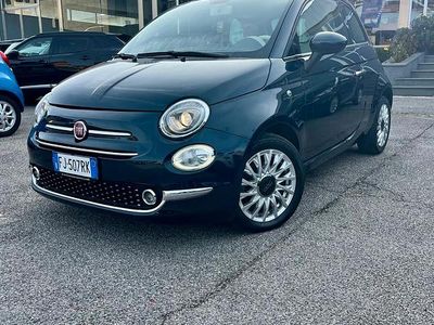 Usata Fiat 500 Lounge 95 CV (69 kW) 2017 Blu Berlina