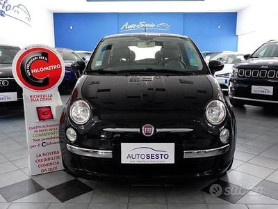 Usata Fiat 500 Lounge 69 CV (50 kW) 2014 Nero Berlina