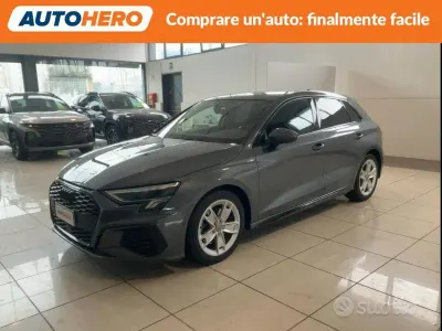 Usata Audi A3 S-Line 150 CV (110 kW) 2020 Grigio Berlina