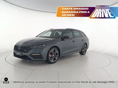 Usata Skoda Octavia RS 245 CV (180 kW) 2021 Gray Station wagon