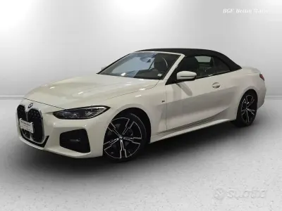 Usata BMW 420 M Sport 190 CV (139 kW) 2021 Bianco Cabrio