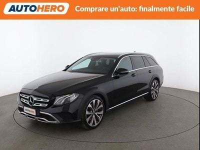 Usata Mercedes E220 All-Terrain Premium 195 CV (143 kW) 2018 Nero Station wagon
