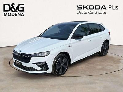 Ny Skoda Scala Monte Carlo 116 HK (85 kW) 2025 Hvid Hatchback
