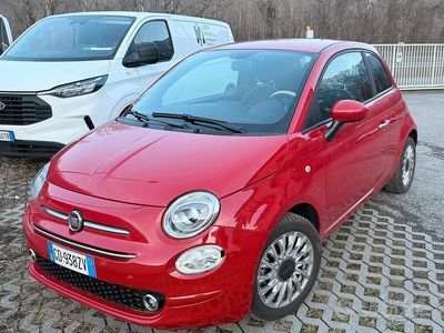 Usata Fiat 500 Lounge 70 CV (51 kW) 2021 Rosso Berlina