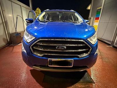 Usata Ford Ecosport Sport 125 CV (91 kW) 2019 Blu SUV