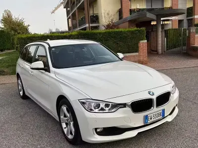 Begagnad BMW 318 143 HK (105 kW) 2014 Vit Kombi
