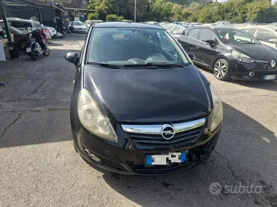 Usata Opel Corsa Club 90 CV (66 kW) 2009 Nero Utilitaria