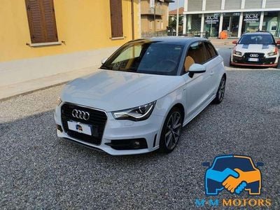 Usata Audi A1 S-Line 185 CV (136 kW) 2014 Bianco Utilitaria