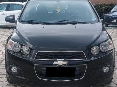 Usata Chevrolet Aveo LT 86 CV (63 kW) 2012 Nero Berlina