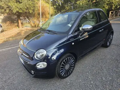 Usata Fiat 500 Riva 69 CV (50 kW) 2017 Blu/azzurro Utilitaria