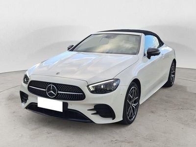 Usata Mercedes E220 Premium Plus 194 CV (142 kW) 2021 Bianco Cabrio