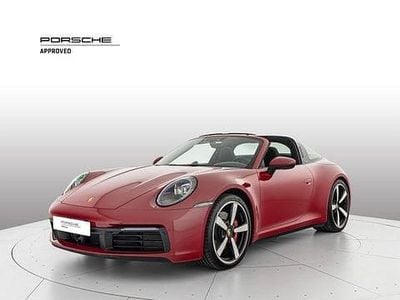 Usata Porsche 911 Targa 4S 450 CV (330 kW) 2020 Rosso Cabrio