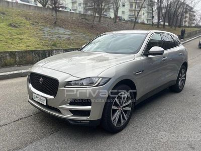 Usata Jaguar F-Pace Portfolio 180 CV (132 kW) 2017 Grigio SUV