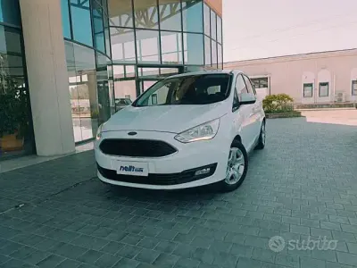 Usata Ford C-MAX 101 CV (74 kW) 2018 Bianco Monovolume