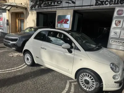 Usata Fiat 500 Lounge 69 CV (50 kW) 2013 Bianco Berlina