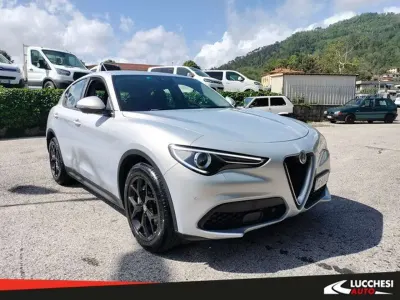 Brugt Alfa Romeo Stelvio Business 190 HK (139 kW) 2021 Grå SUV