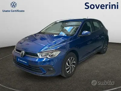 Occasion VW Polo Life 80 ch (58 kW) 2023 Bleue Citadine