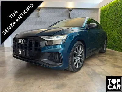 Usata Audi SQ8 Ambiente 507 CV (372 kW) 2021 Blu di prussia metallizzato SUV
