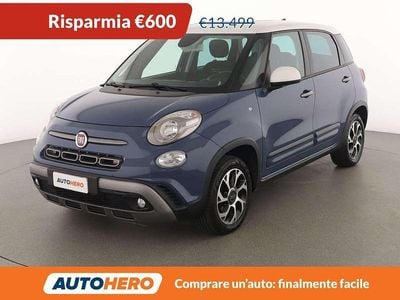 Begagnad Fiat 500L Cross 95 HK (69 kW) 2019 Blå Minibuss