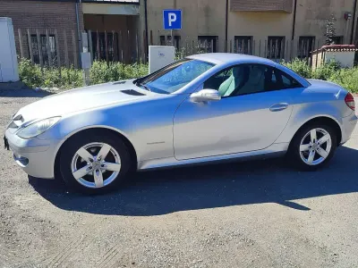 Usata Mercedes SLK200 163 CV (119 kW) 2005 Grigio Cabrio