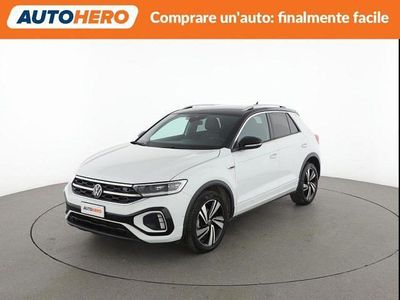Usata VW T-Roc R-line 110 CV (80 kW) 2023 Bianco SUV
