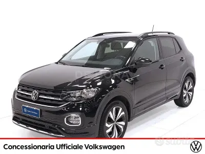 Usata VW T-Cross Sportline 110 CV (80 kW) 2022 Nero SUV