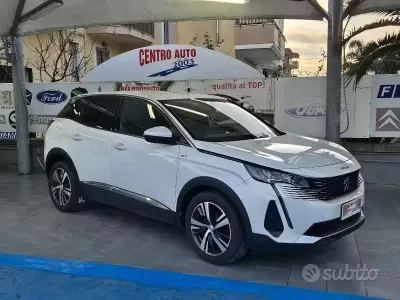 Usata Peugeot 3008 GT-line 131 CV (96 kW) 2021 Bianco SUV