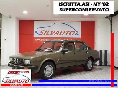 Usata Alfa Romeo Alfetta 131 CV (96 kW) 1982 Luci di bosco met. ar 524 Berlina