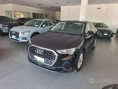 Usata Audi Q3 Sportback Business Plus 150 CV (110 kW) 2021 Nero SUV