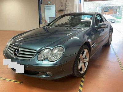Usata Mercedes SL350 245 CV (180 kW) 2003 Topaz blue Cabrio