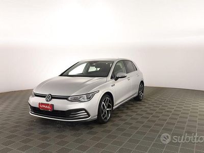 Usata VW Golf VIII Style 130 CV (95 kW) 2021 Grigio Berlina