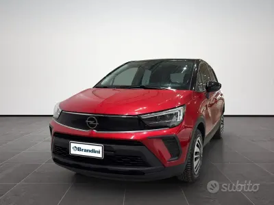 Usata Opel Crossland X Edition 110 CV (80 kW) 2022 Rosso tetto nero SUV