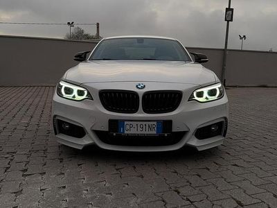 Usata BMW 220 M Sport 184 CV (135 kW) 2015 Bianco Coupé