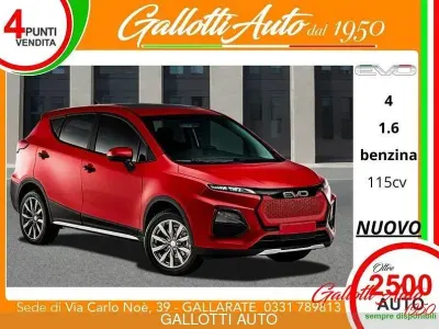 Nuova EVO Evo 4 115 CV (84 kW) 2026 Rosso SUV