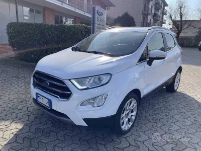 Usata Ford Ecosport Titanium 95 CV (69 kW) 2020 Bianco SUV