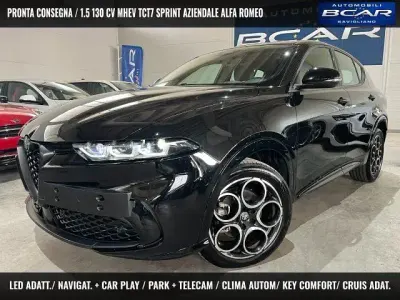 Usata Alfa Romeo Tonale Sprint 131 CV (96 kW) 2024 Nero SUV