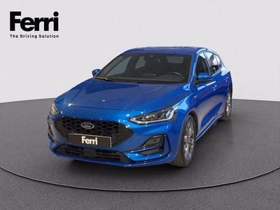 Begagnad Ford Focus ST-Line 125 HK (91 kW) 2023 Blå Sedan