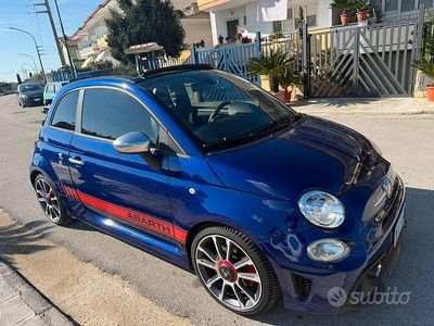 Usata Abarth 595 Turismo 165 CV (121 kW) 2016 Blu Cabrio