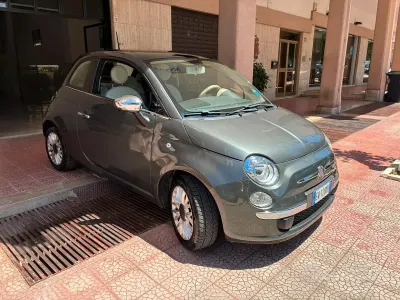 Usado Fiat 500 Lounge 69 CV (50 kW) 2014 Gris Berlina