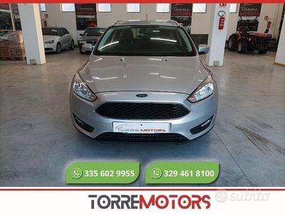 Usata Ford Focus S 120 CV (88 kW) 2017 Grigio Station wagon