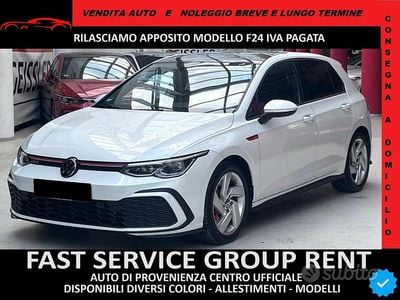 Usata VW Golf VIII GTI 244 CV (179 kW) 2023 Bianco Berlina