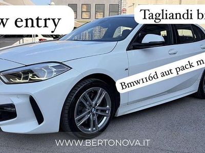 Usata BMW 116 M Sport 116 CV (85 kW) 2021 Bianco Utilitaria