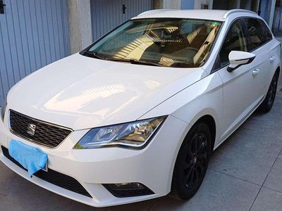 Käytetty Seat Leon ST Style 110 HP (80 kW) 2017 Valkoinen Farmari