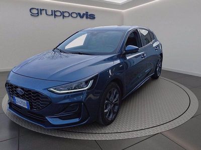 Usata Ford Focus ST-Line 125 CV (91 kW) 2022 Chrome blue Berlina