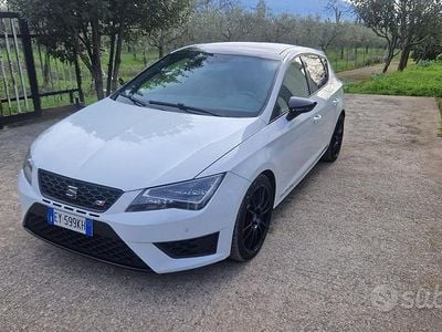 Usata Seat Leon CUPRA 280 CV (205 kW) 2015 Bianco Berlina