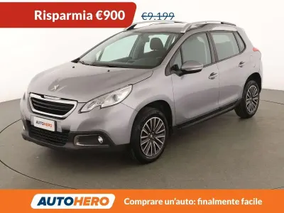 Käytetty Peugeot 2008 Active 75 HP (55 kW) 2016 Harmaa Katumaasturi